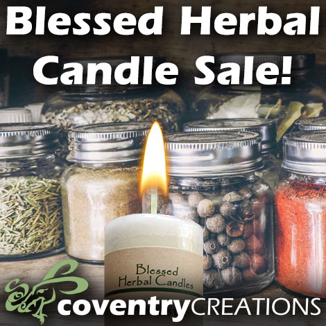 WS feature Blessed Herbal Candle Sale